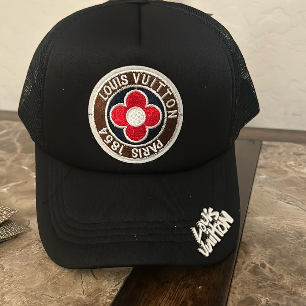 LV Vuitton trucker hat